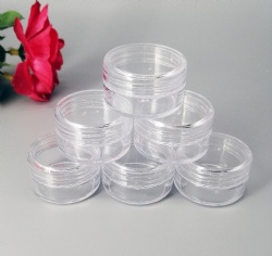 Cosmetics-Bottle eye shadow powder plastic jar