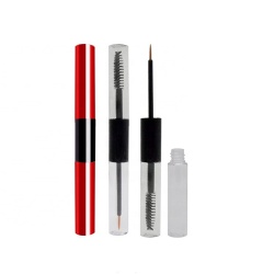 cosmetics-bottle 3.5ml double ended multi-role PETG bottle eye liner mascara tube