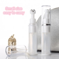 Cosmetics-Bottle 3 Roll ball airless round bottle