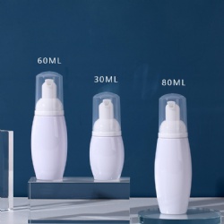 Cosmetics-Bottle 30ml 60ml 80ml foam pump PET bottle