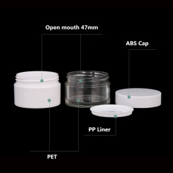 cosmetics-bottle 15g 30g PET jar