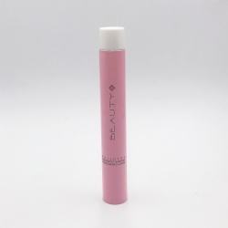 cosmetics-bottle D19mm 20ml aluminum tubes with screw on cap