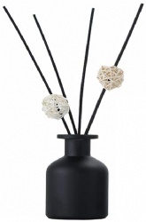 COSMETICES-BOTTLE 150ML 5OZ glass Aromatherapy matte black Diffuser Bottle